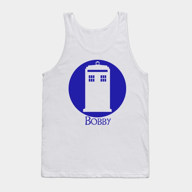 Police Box - Bobby Tank Top by Thedustyphoenix